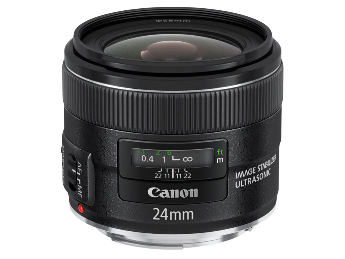 ★手ブレ補正付き広角単焦点★ Canon EF24mm F2.8 IS USM キヤノン、世界初の手ブレ補正搭載広角単焦点レンズ - 価格.com