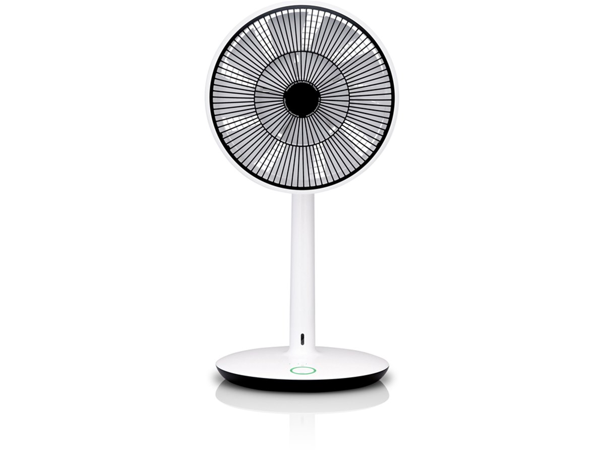 バルミューダ　スタンド型扇風機　ホワイト　白 バルミューダ TheGreenFan DCモータ扇風機（ホワイト×ブラック