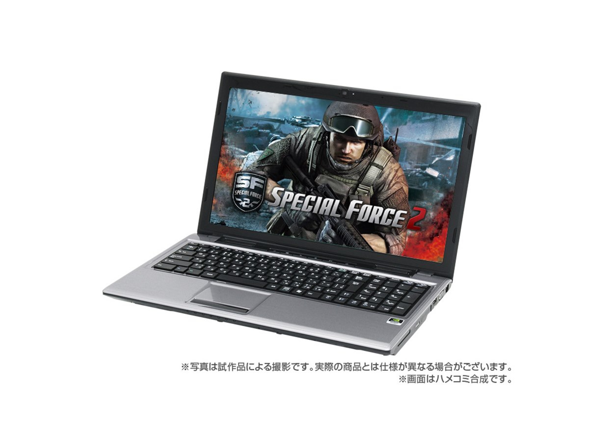 ドスパラ、「SPECIAL FORCE 2」推奨ノートパソコン2機種 - 価格.com