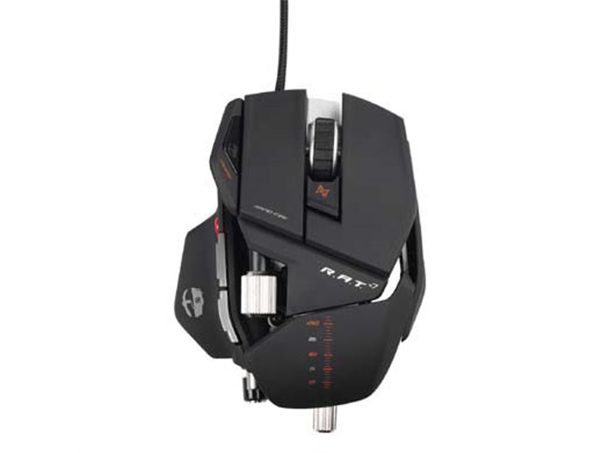 マッドキャッツ、ゲーミングマウス「Cyborg R.A.T. 7」に6400dpiモデル