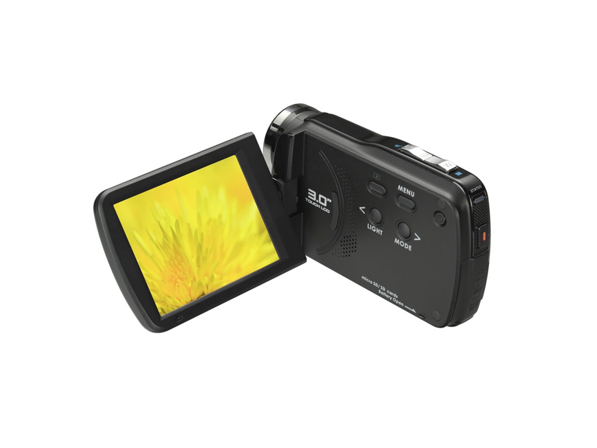 グリーンハウス、19,800円のタッチパネル液晶搭載フルHDビデオカメラ