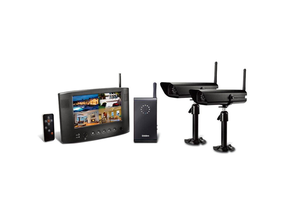ユニデン、ワイヤレスカメラ・モニターのセット「WCM70000」シリーズ