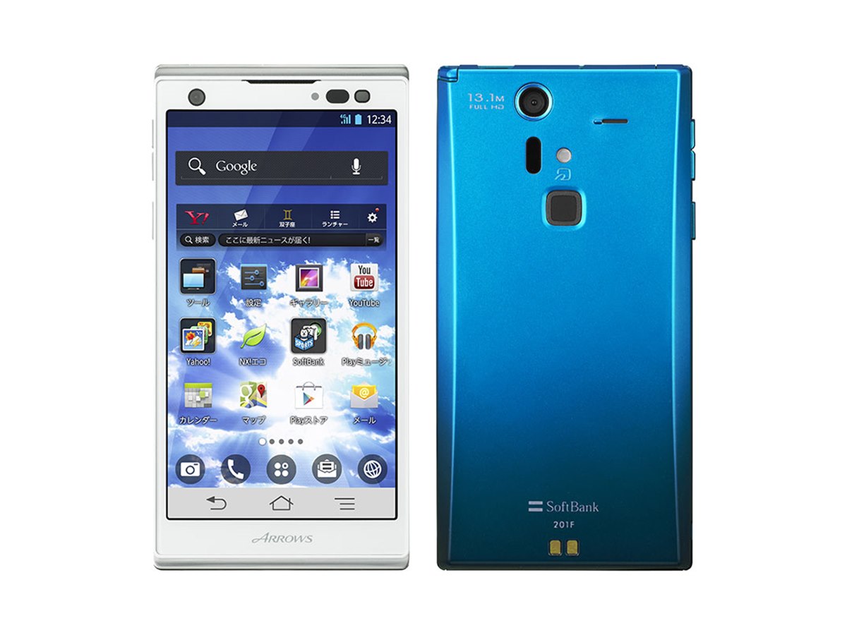 富士通、4コアCPUを搭載した「ARROWS A 201F」 - 価格.com