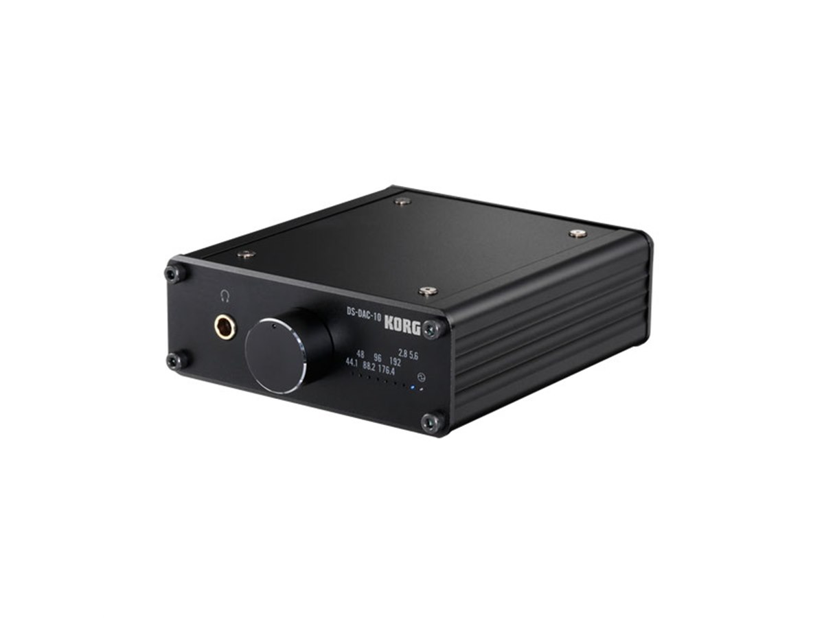 KORG DS-DAC-10 1-BIT USB-DAC ブラック ヘッドホンアンプ DS-DAC-10 - 1BIT USB-DAC | KORG (Japan)