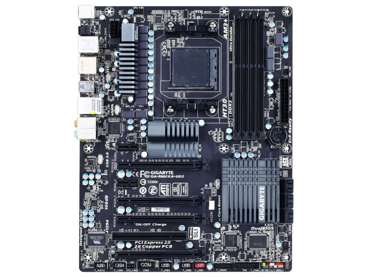 GIGABYTE GA-990FXA-UD5 マザーボード 美品 GIGABYTE、AMD 990FX搭載のSocket AM3+対応マザー - 価格.com