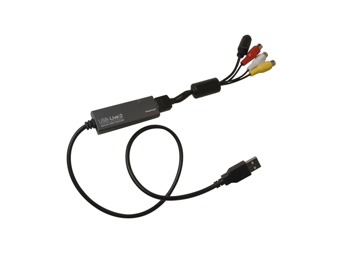 Hauppauge、USB接続のビデオキャプチャーユニット「USB Live 2