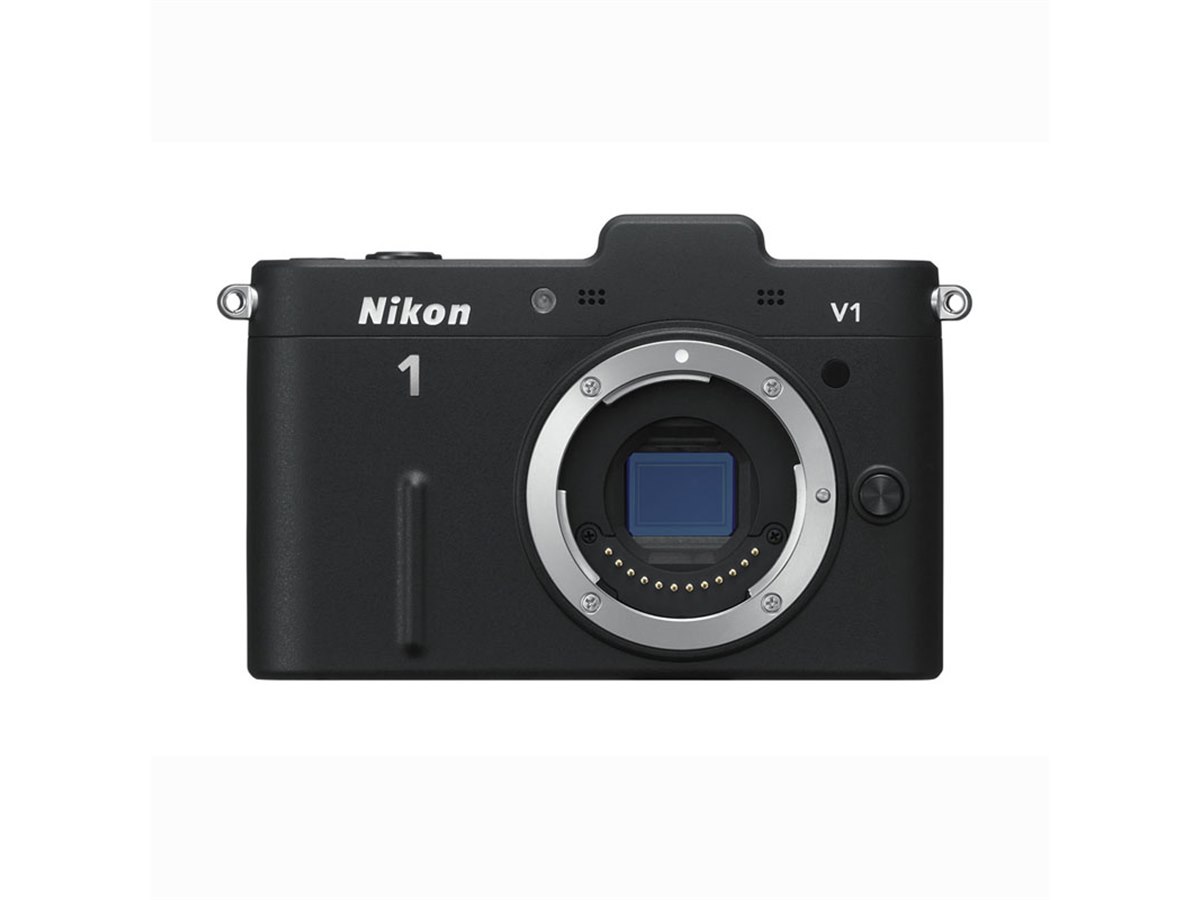 Nikon - Nikon NIKON 1 V1 レンズキット BLACK Amazon | Nikon ミラーレス一眼カメラ Nikon 1 (ニコンワン) V1