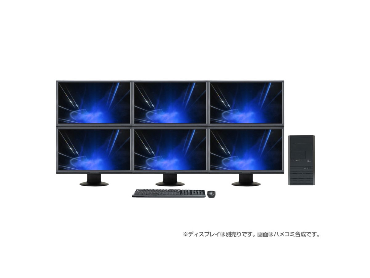 ドスパラ、4K解像度や6画面表示に対応したデスクトップPC - 価格.com