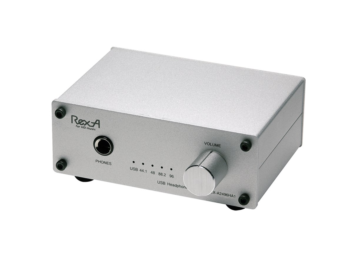 ラトック、24bit/96kHzに対応したヘッドホンアンプ「REX-A2496HA1