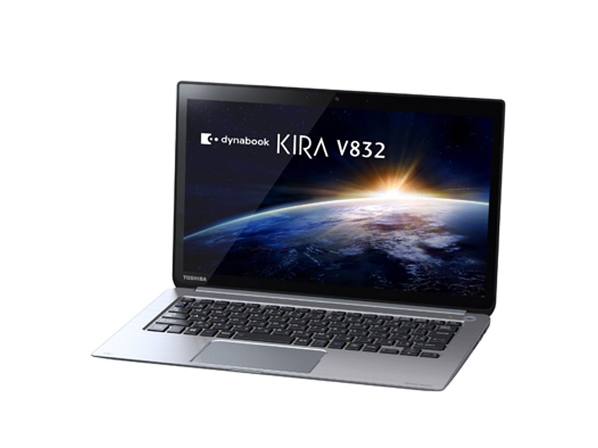 軽量薄型 東芝 KIRA V832 Core i5 8GB SSD256GB 東芝、国内初の13.3型WQHD液晶搭載Ultrabook「dynabook KIRA