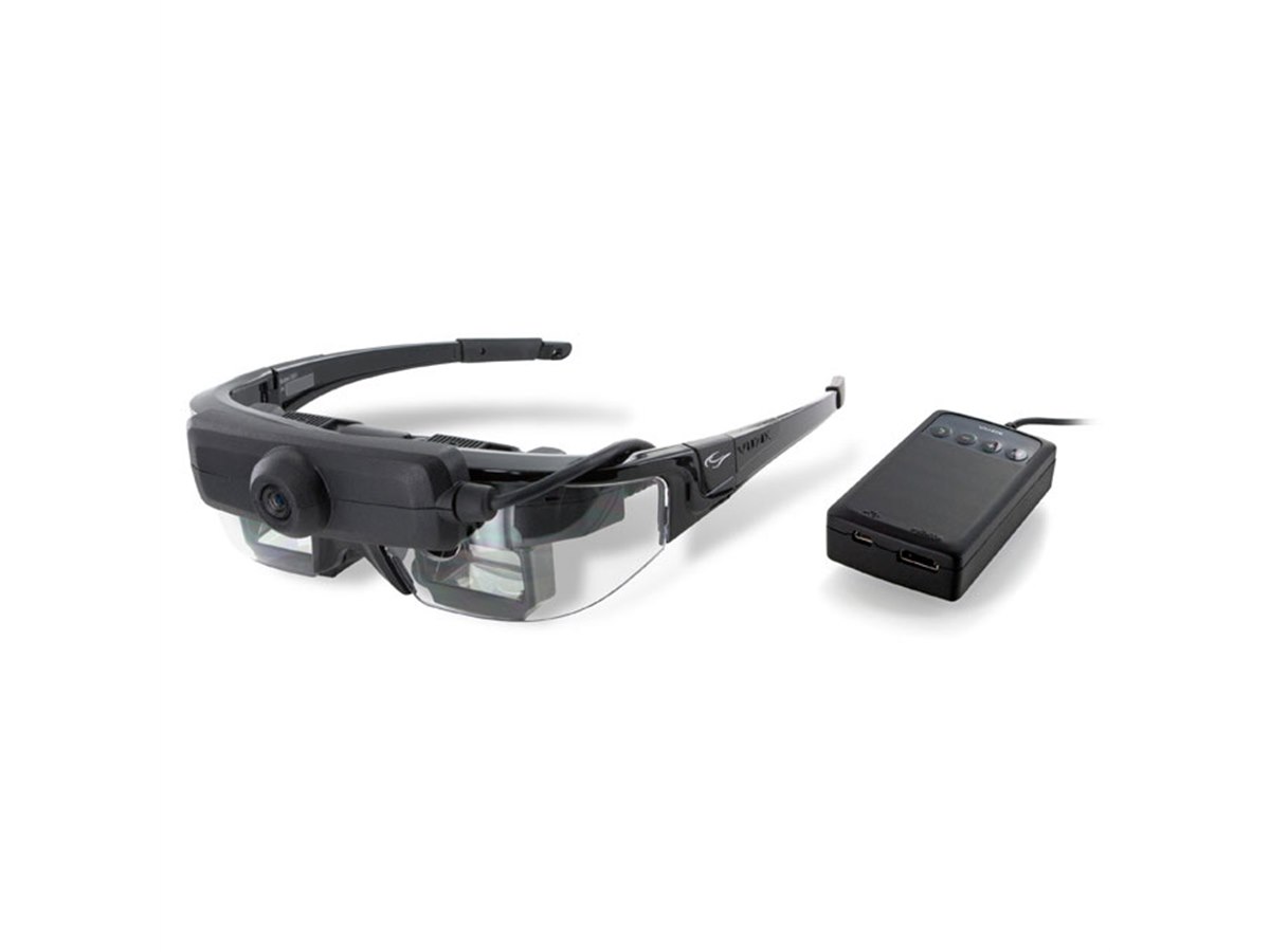 Vuzix、76型仮想画面を映すヘッドマウントディスプレイ「STAR1200XLD