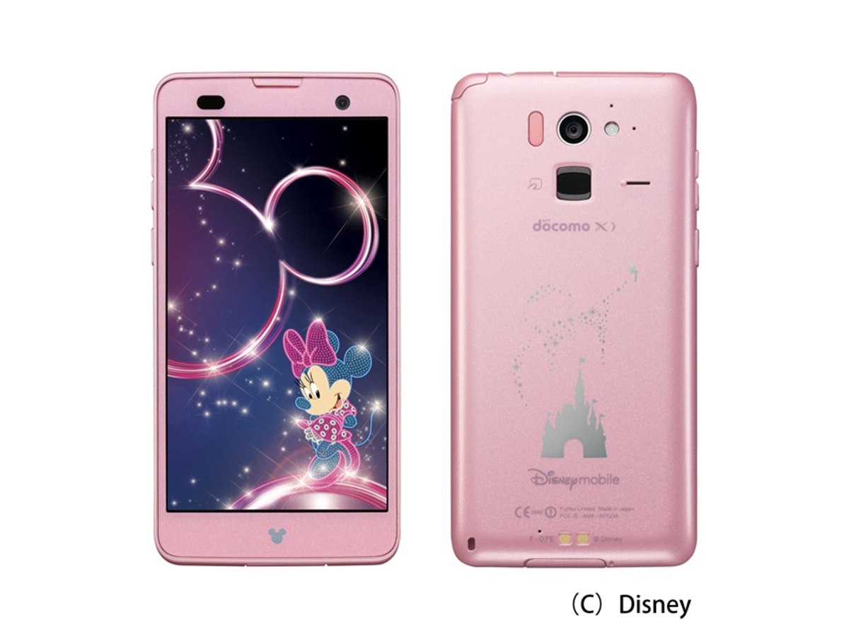Disney mobile スマートフォン ピンク ドコモ、「Disney Mobile on docomo F-08D」を2月22日に発売 - 価格.com