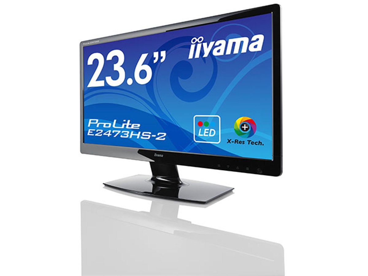 iiyama 液晶モニター ProLite E2473HS E2473HS-GB1 IIYAMA ProLite E2473HS-GB1 - 23.6
