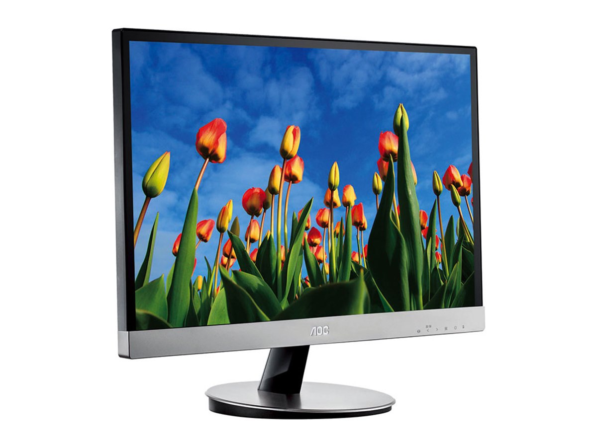 AOC 23インチ液晶モニター グレアパネル LED 低消費電力 AOC、ノングレアのAH-IPSパネルを搭載した液晶ディスプレイ3機種