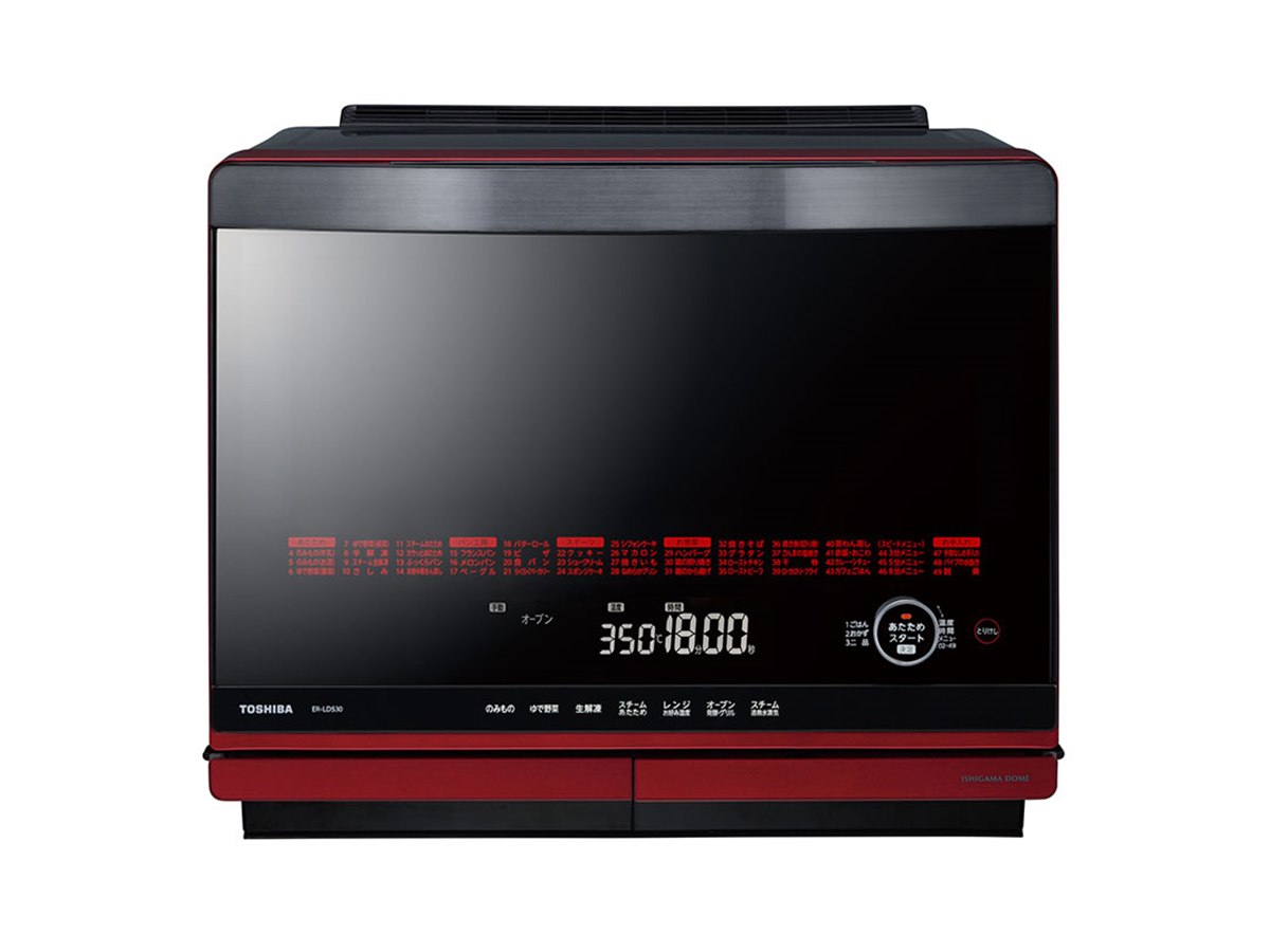 東芝、左右交互の熱風で焼きムラを軽減する「石窯ドーム」 - 価格.com