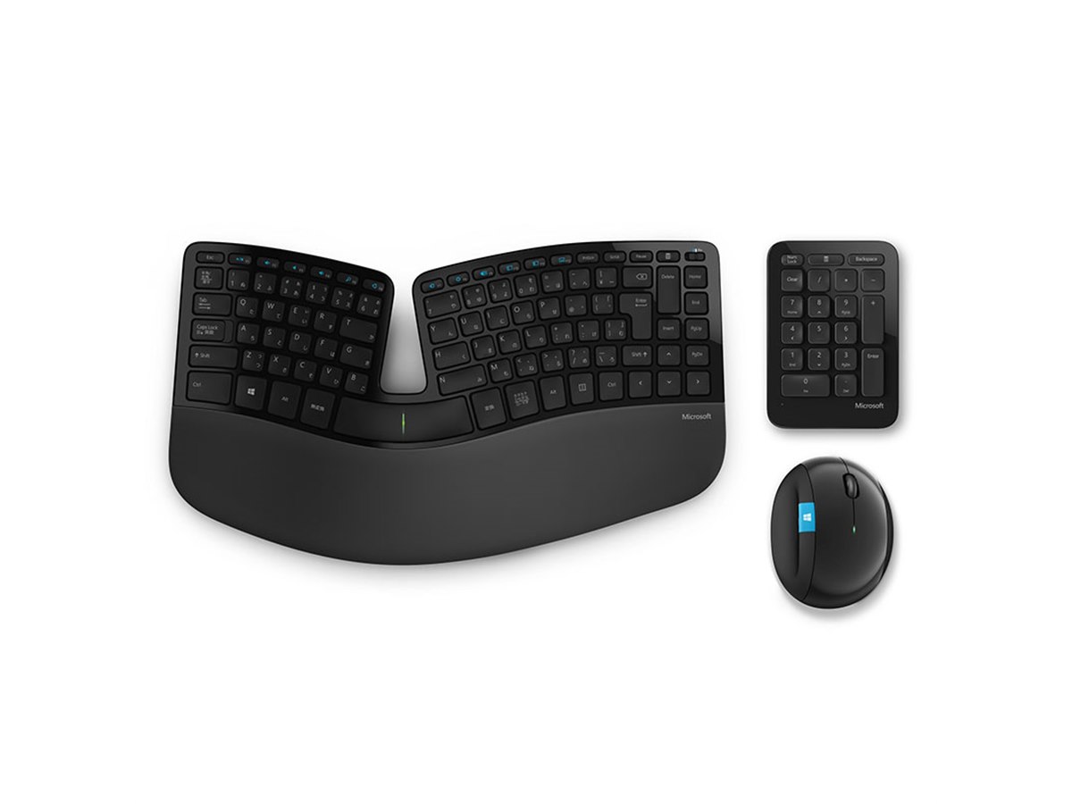 Microsoft Sculpt エルゴノミックキーボード & マウスセット Amazon.co.jp: マイクロソフト Sculpt Ergonomic Keyboard for