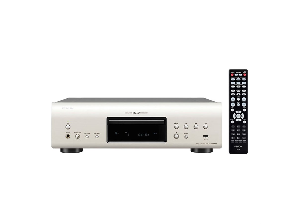 デノン、USB-DAC搭載のSACDプレーヤー「DCD-1500RE」 - 価格.com
