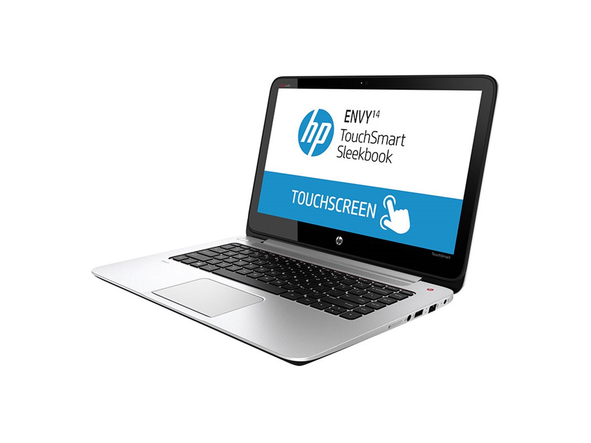 HP、3200×1800の超高解像度14型ノートPC「ENVY14 TouchSmart Sleekbook