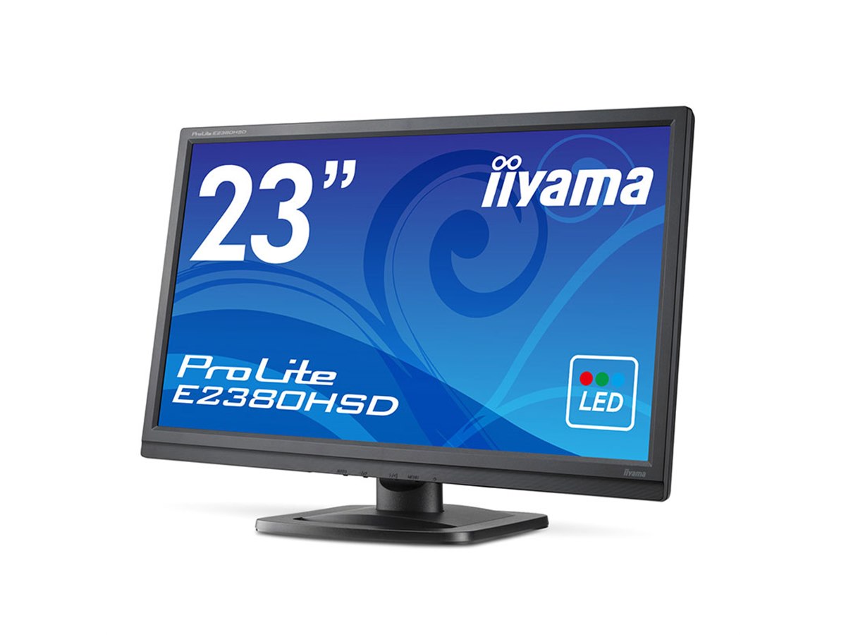 iiyama、Ecoモードを搭載した23型ワイド液晶「ProLite E2380HSD