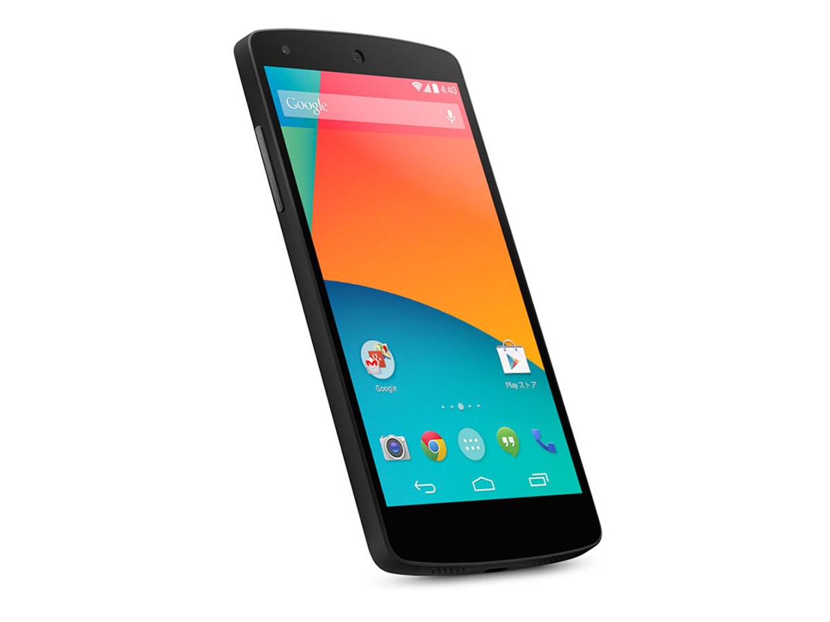 グーグル、Android 4.4を搭載した5型フルHDスマホ「Nexus 5」 - 価格.com