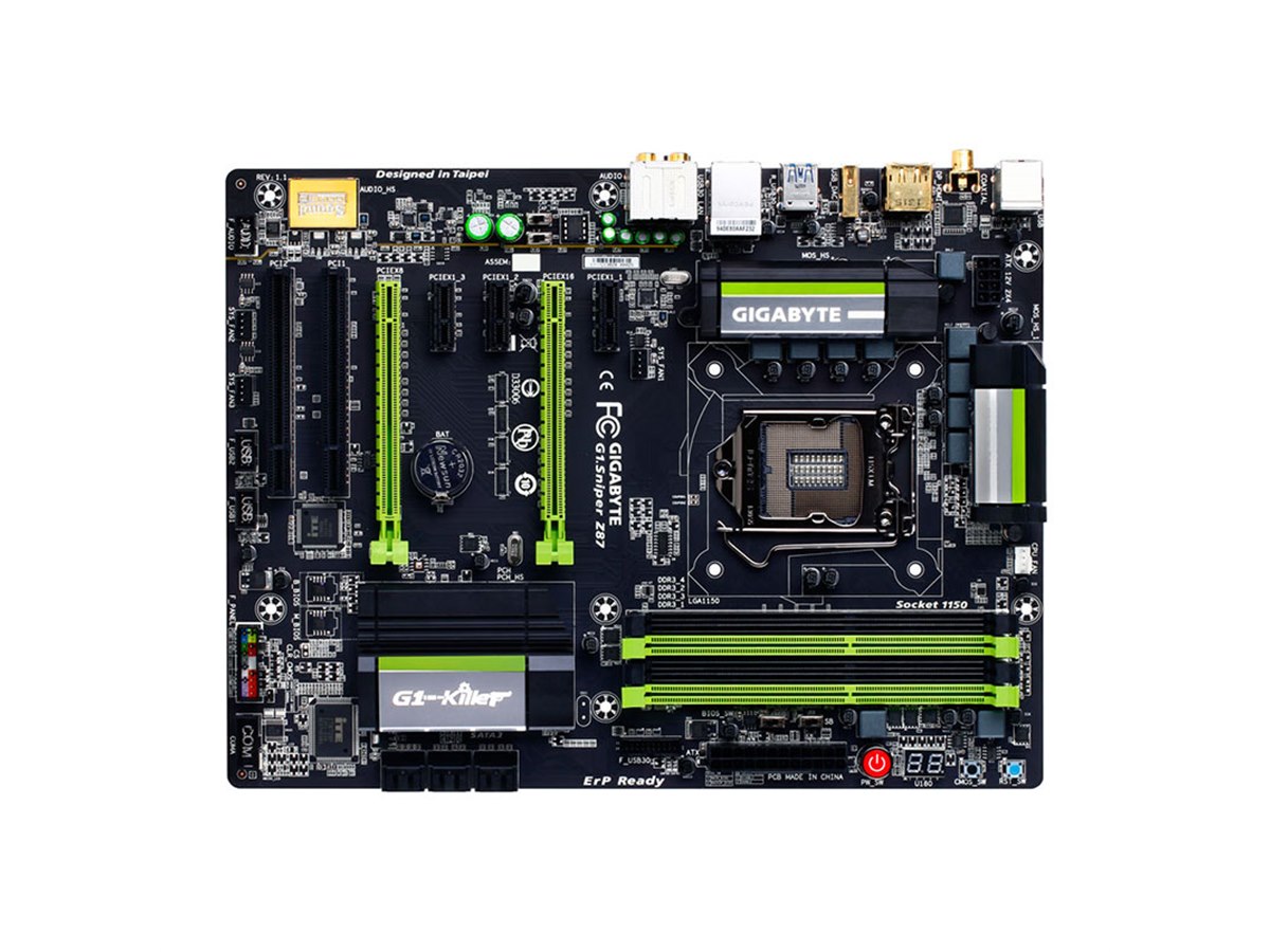GIGABYTE、Z87搭載のゲーミングマザーボード「G1.SNIPER Z87」 - 価格.com