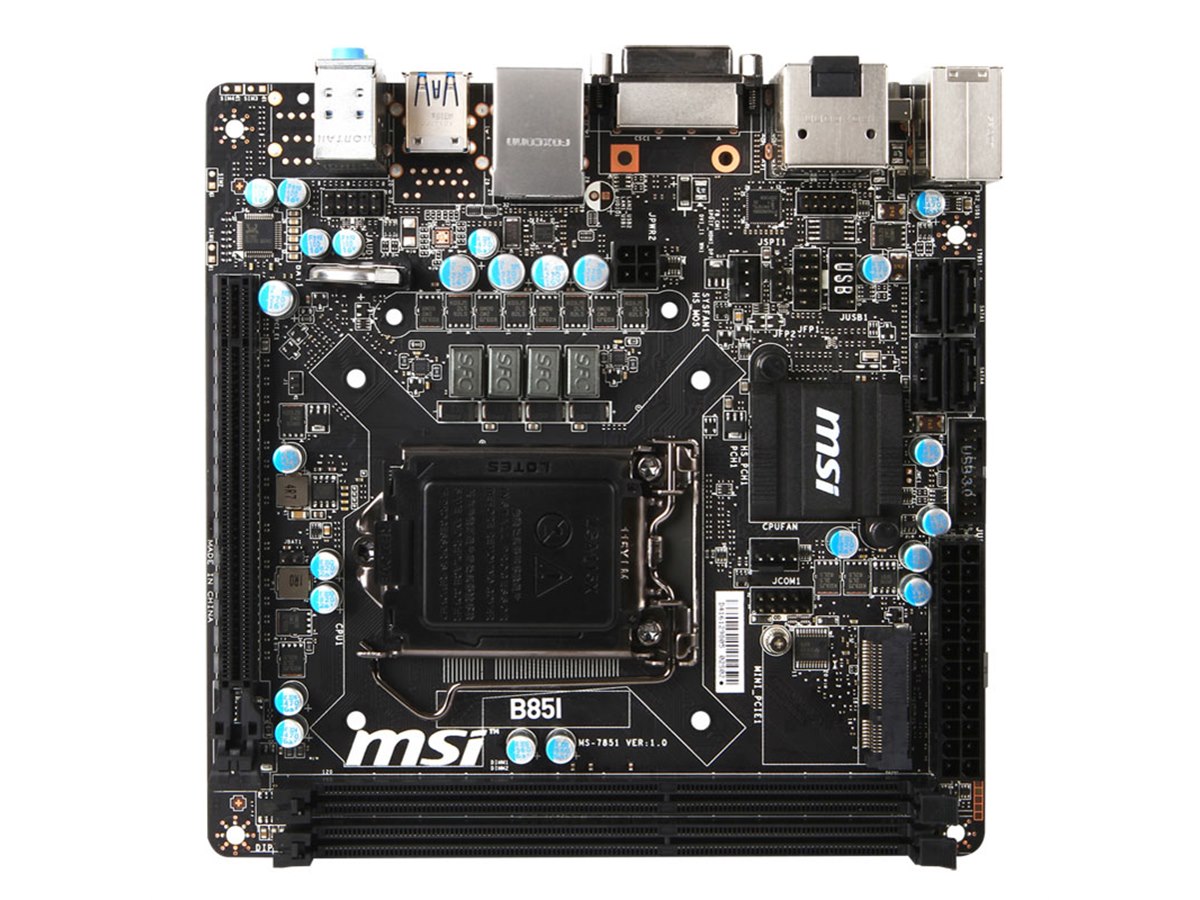 MSI、「Haswell」対応のMini-ITXマザーボード - 価格.com