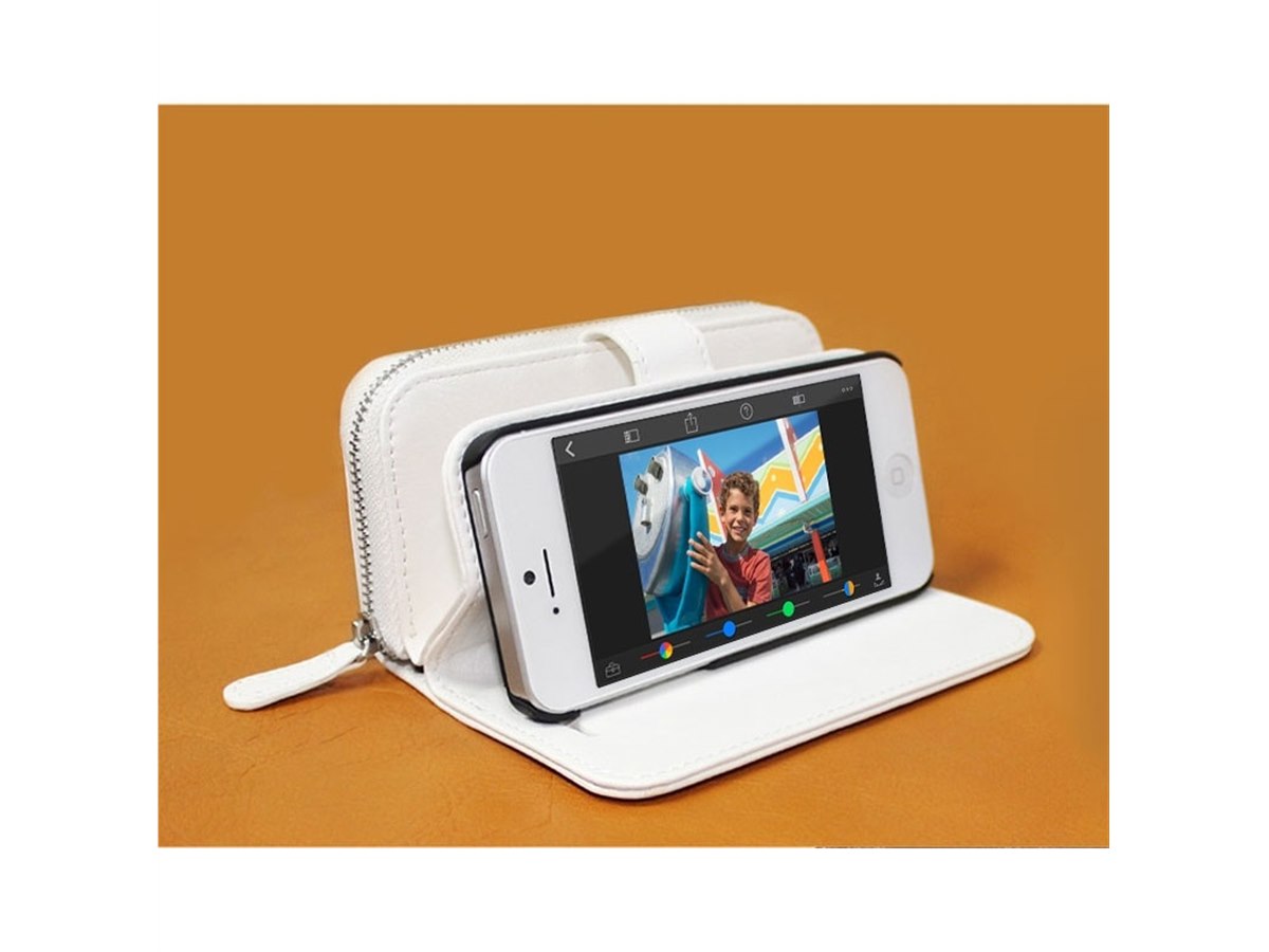 ロア、ジッパー財布付きiPhone 5/5sケース - 価格.com