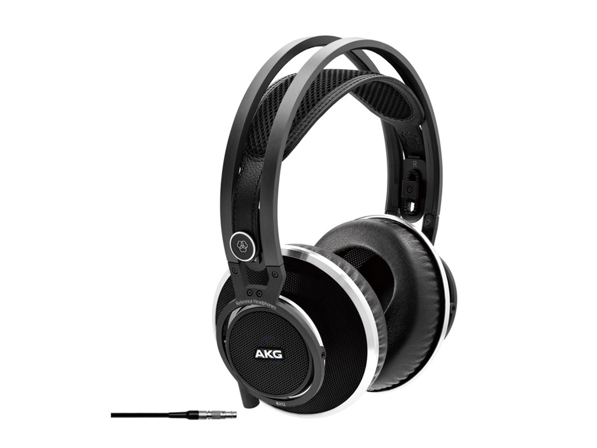AKG K812 ハイエンド ヘッドホン 開放型 AKG、新開発53mm大口径ドライバー搭載のオープンエアー型ヘッドホン