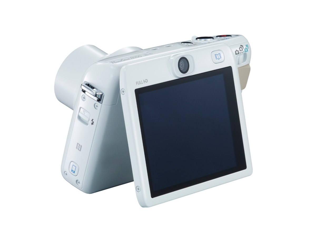 Canon コンパクトデジタルカメラ N100 ホワイト Canon shows off new PowerShot N100 'Story Camera': Digital