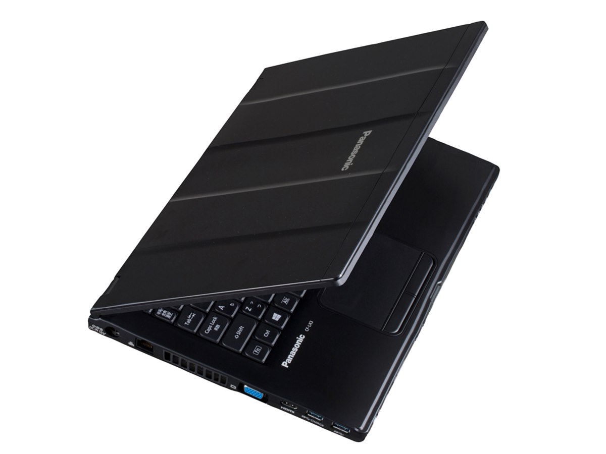パナソニック、「Let'snote CF-LX3」にジェットブラックモデル