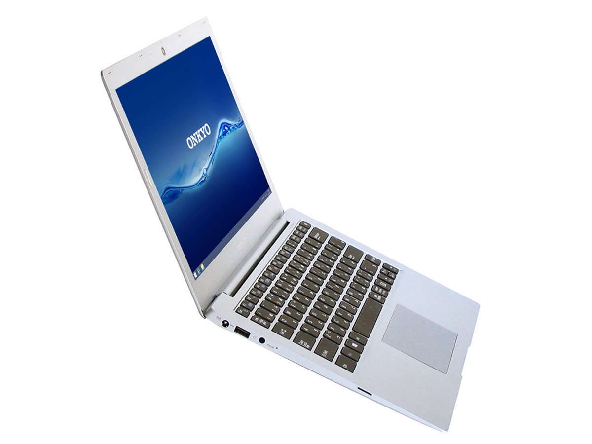 オンキヨー、全面アルミ合金の13.3型ノートPCに「Win 8.1」モデル