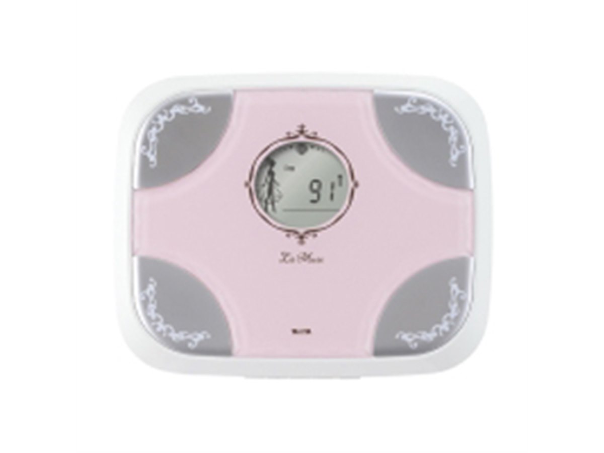 TANITA La Muse BC-800 スノーホワイト タニタ、女性向け新ブランド「La Muse」の体組成計「BC-800