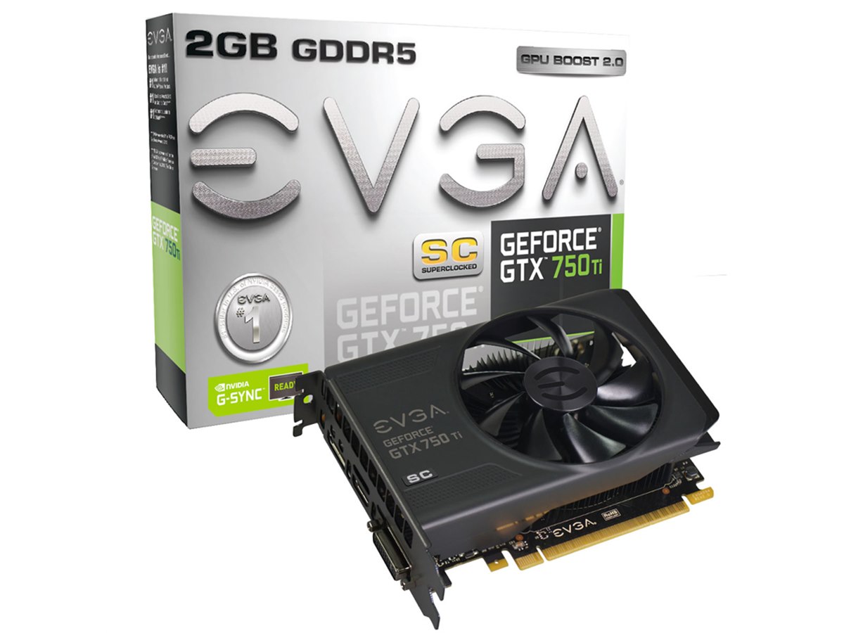 EVGA、 「GeForce GTX 750 Ti/750」を搭載したOC仕様ビデオカード2機種