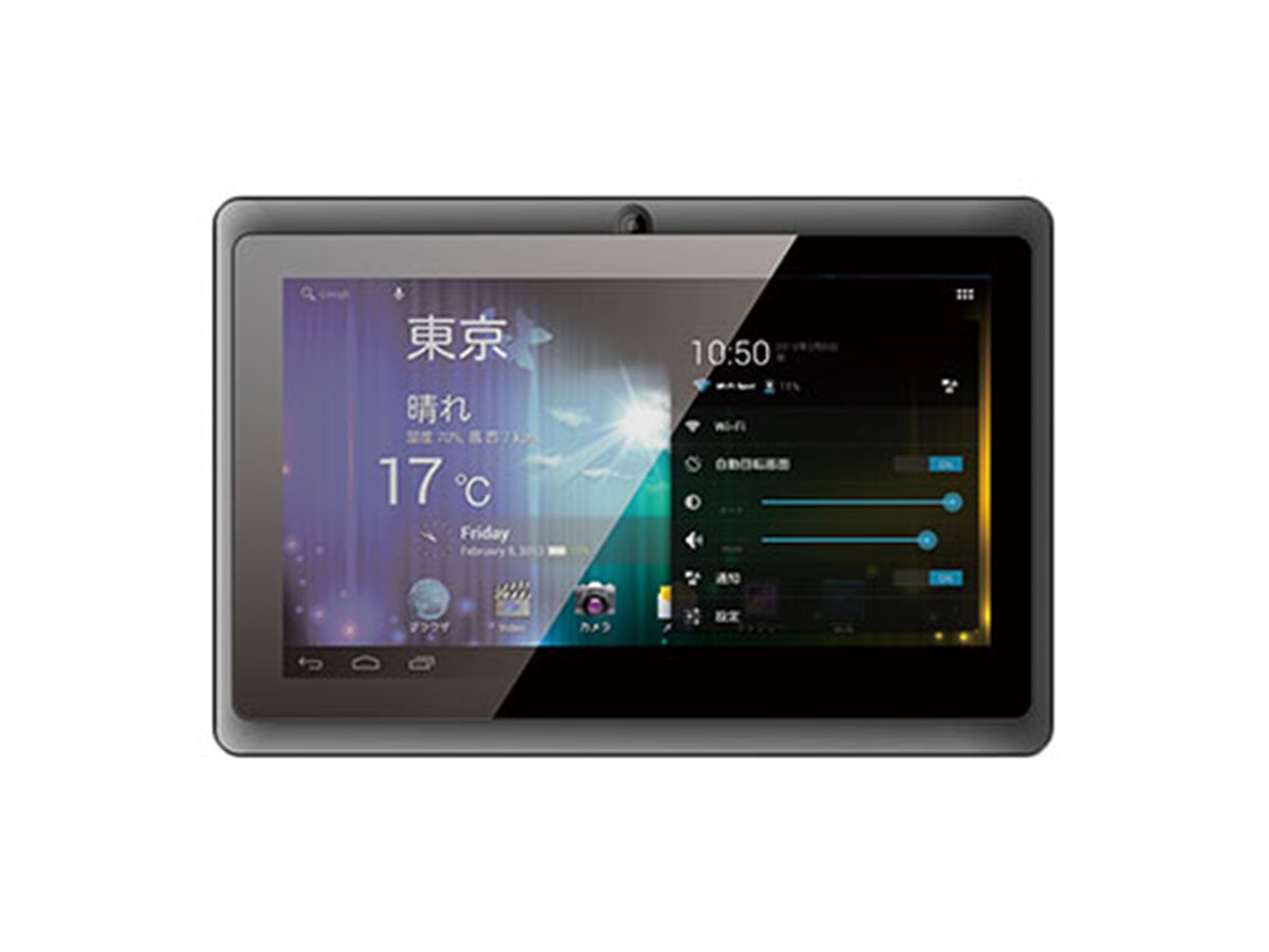 恵安、290gの軽量な7型Androidタブレット「KPD704R」 - 価格.com