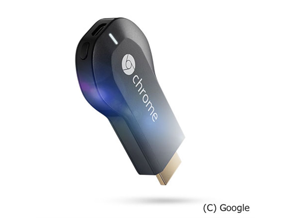 Google、テレビにつなぐ「Chromecast」を4,200円で5/28発売