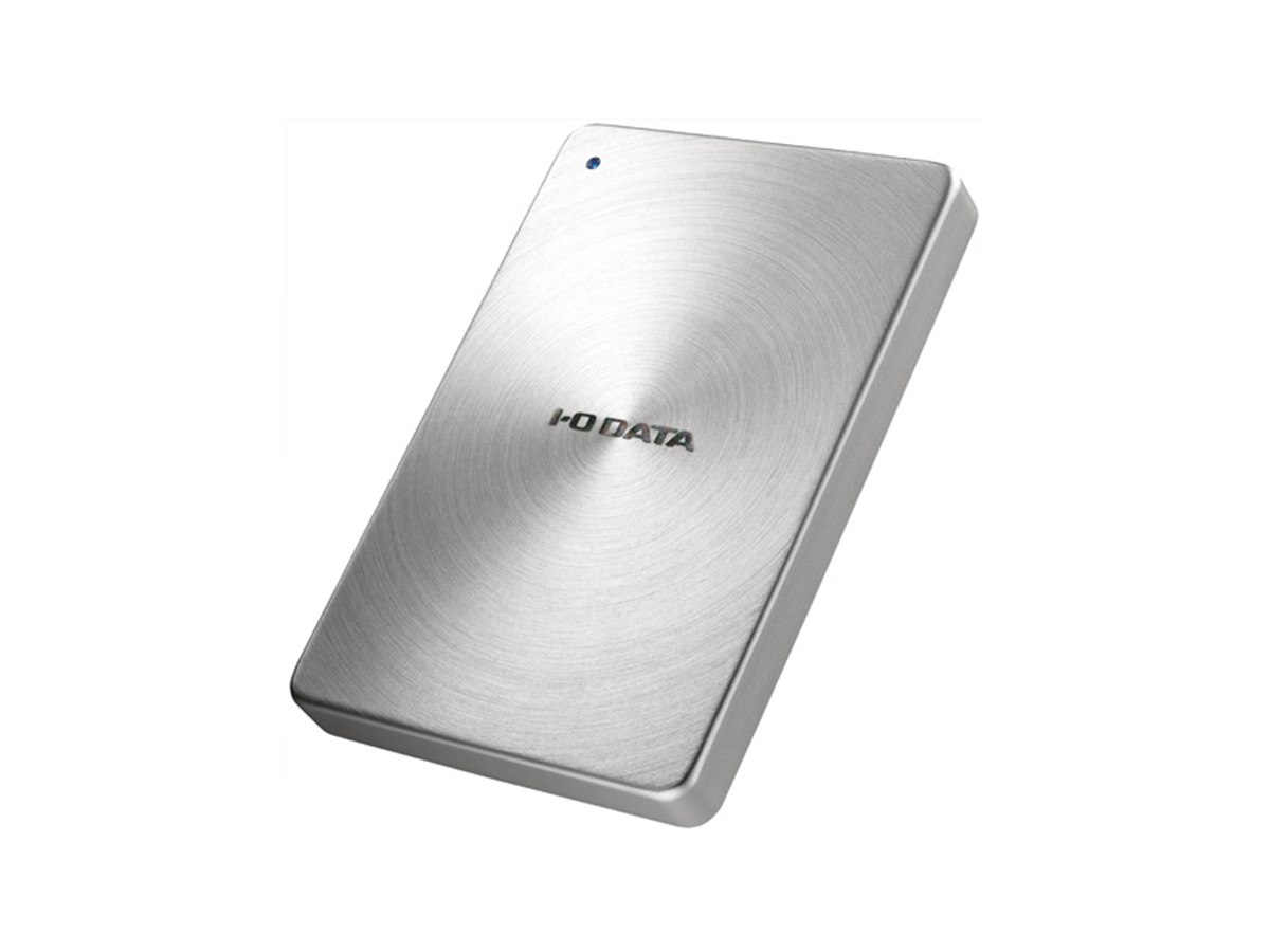 アイ・オー、全面アルミ素材を採用した薄くて軽いポータブルHDD - 価格.com