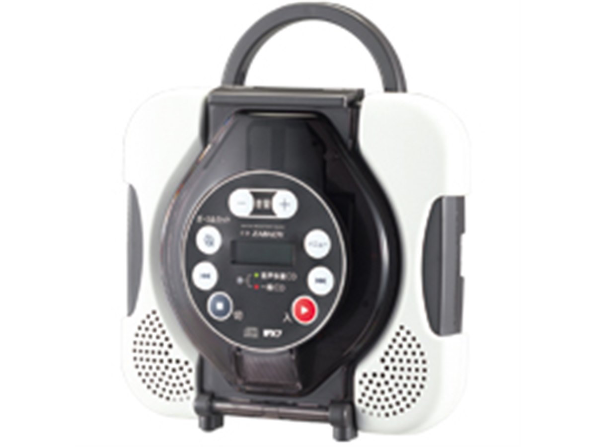 動作OK・当日発送】ツインバード ザバディ 防水CDプレーヤー AV-J166