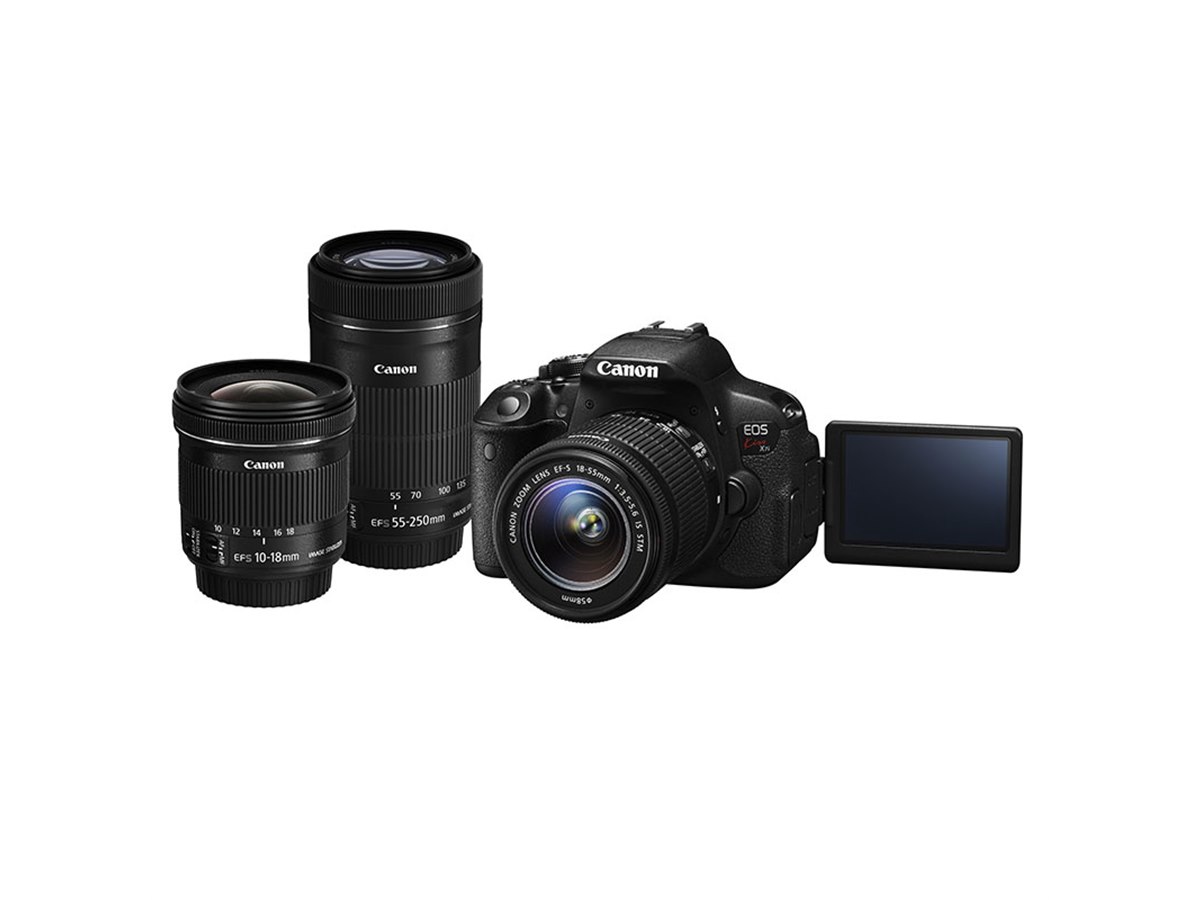 Canon 一眼レフカメラ Kiss X7i トリプルズームレンズキット キヤノン、EOS Kiss X7iにトリプルズームキットを追加 - 価格.com
