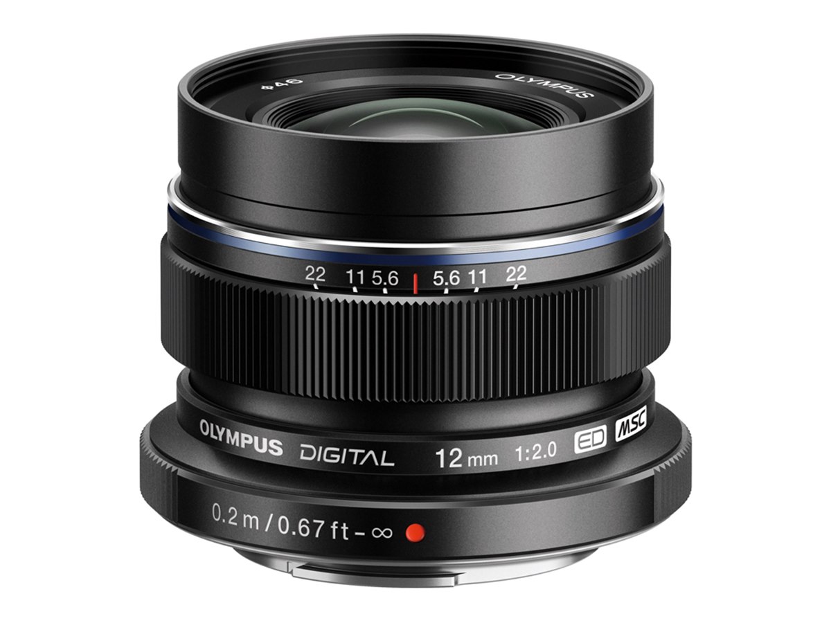 オリンパス M.ZUIKO DIGITAL ED 12mm F2.0 #D110 オリンパス、「M.ZUIKO DIGITAL ED 12mm F2.0」ブラックを通常発売
