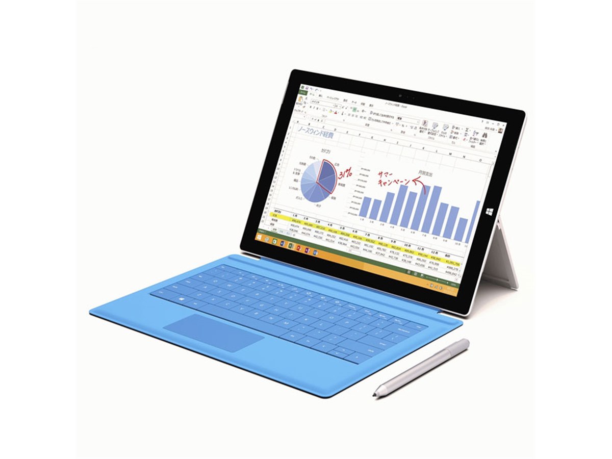 マイクロソフト、Office Premium搭載の「Surface Pro 3」 - 価格.com