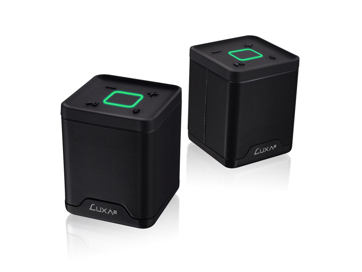 LUXA2、2台構成のキューブ型Bluetoothワイヤレススピーカー - 価格.com