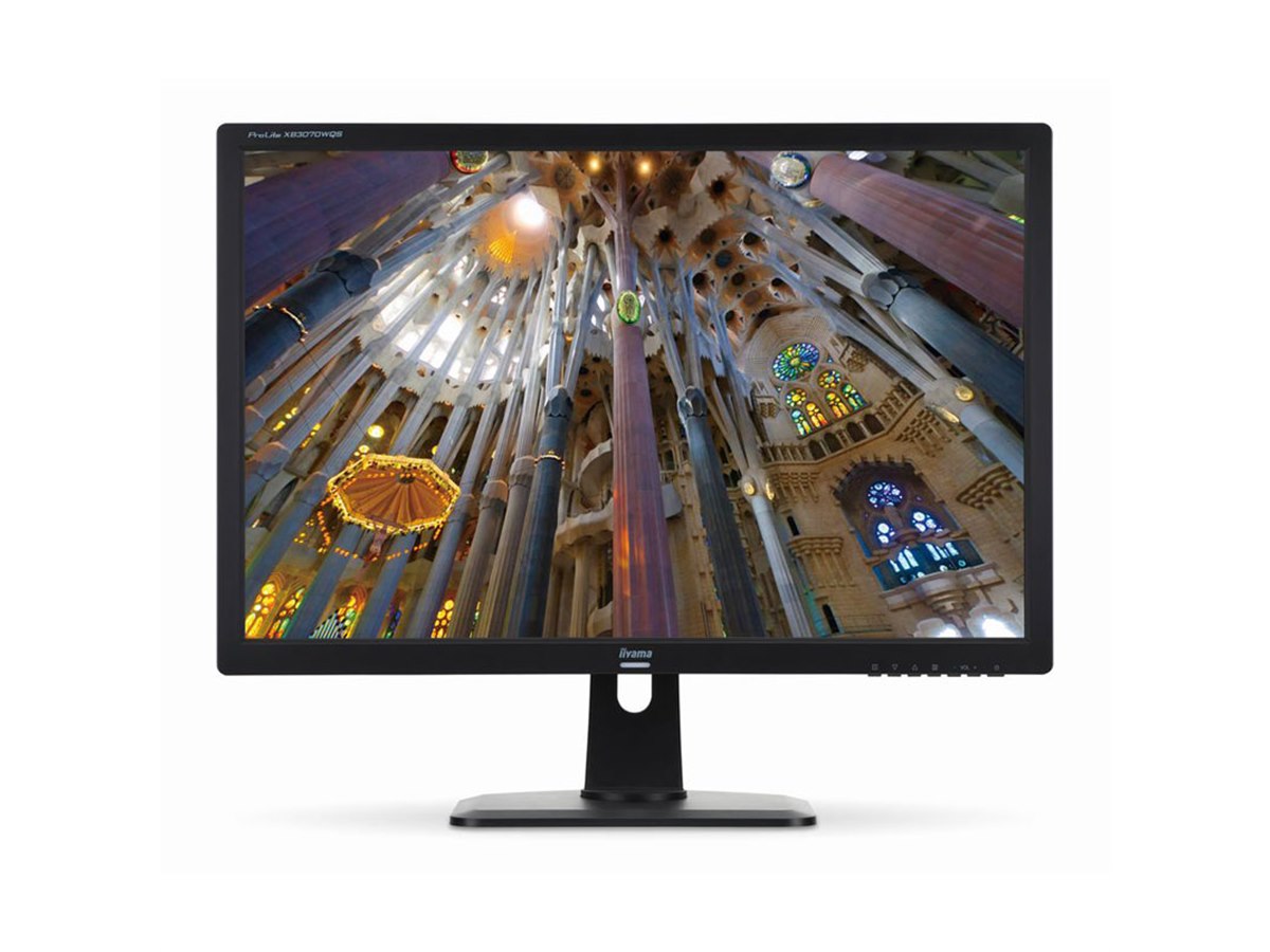 iiyama、Adobe RGB比109％で2560×1600表示の30型ワイド液晶