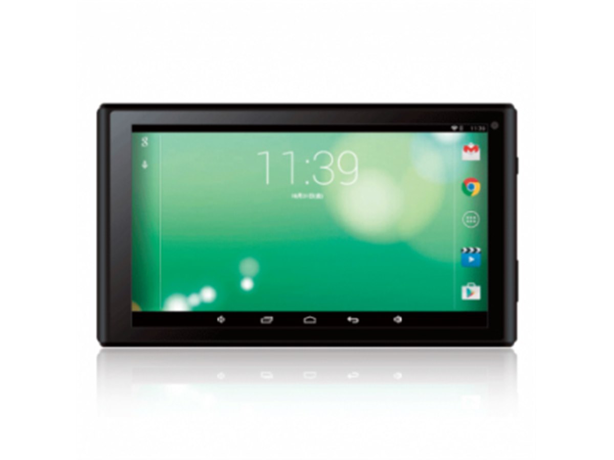 シルバーウイン、10,980円で軽量238gの7型タブレット「ポケタブ7