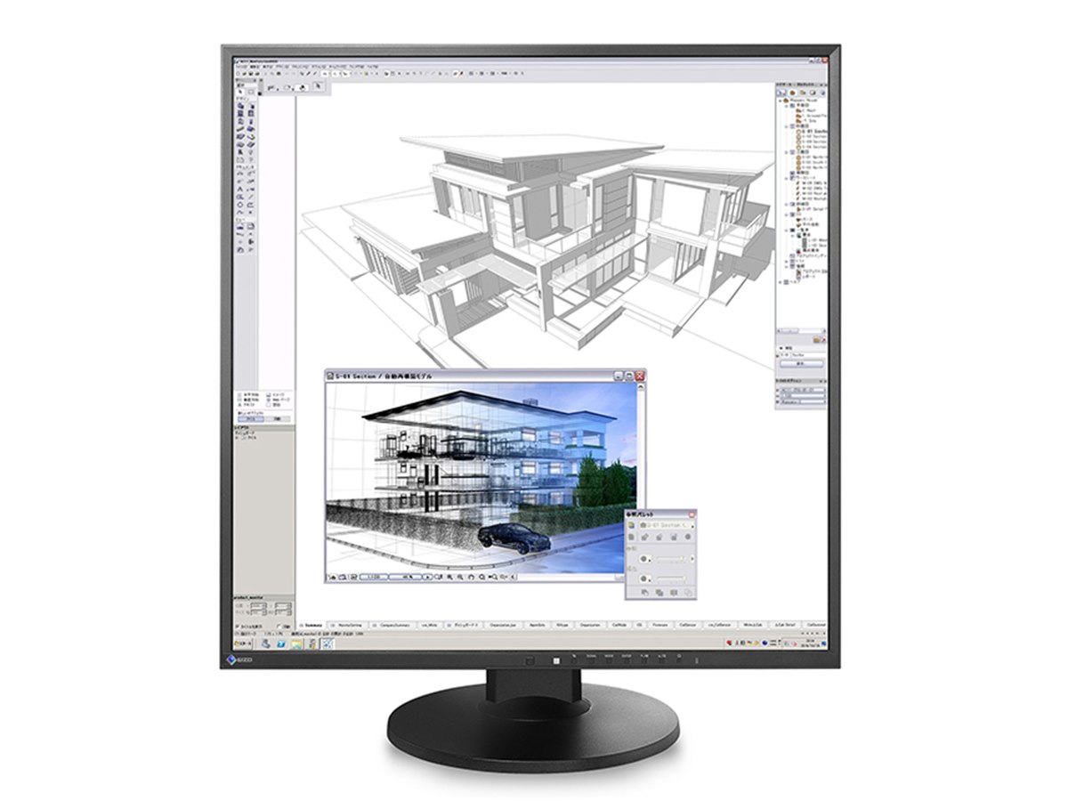 EIZO、縦横比1：1の26.5型液晶「FlexScan EV2730Q」を1/30発売 - 価格.com
