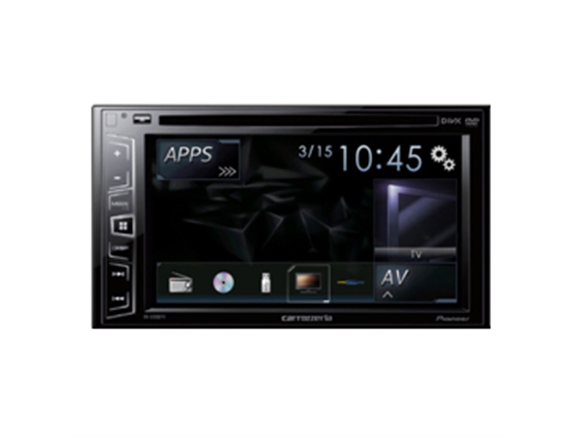 ワンセグカーオーディオ　FH-6100DYV パイオニア、スマホとの連携を強化したワンセグ対応2Dメインユニット