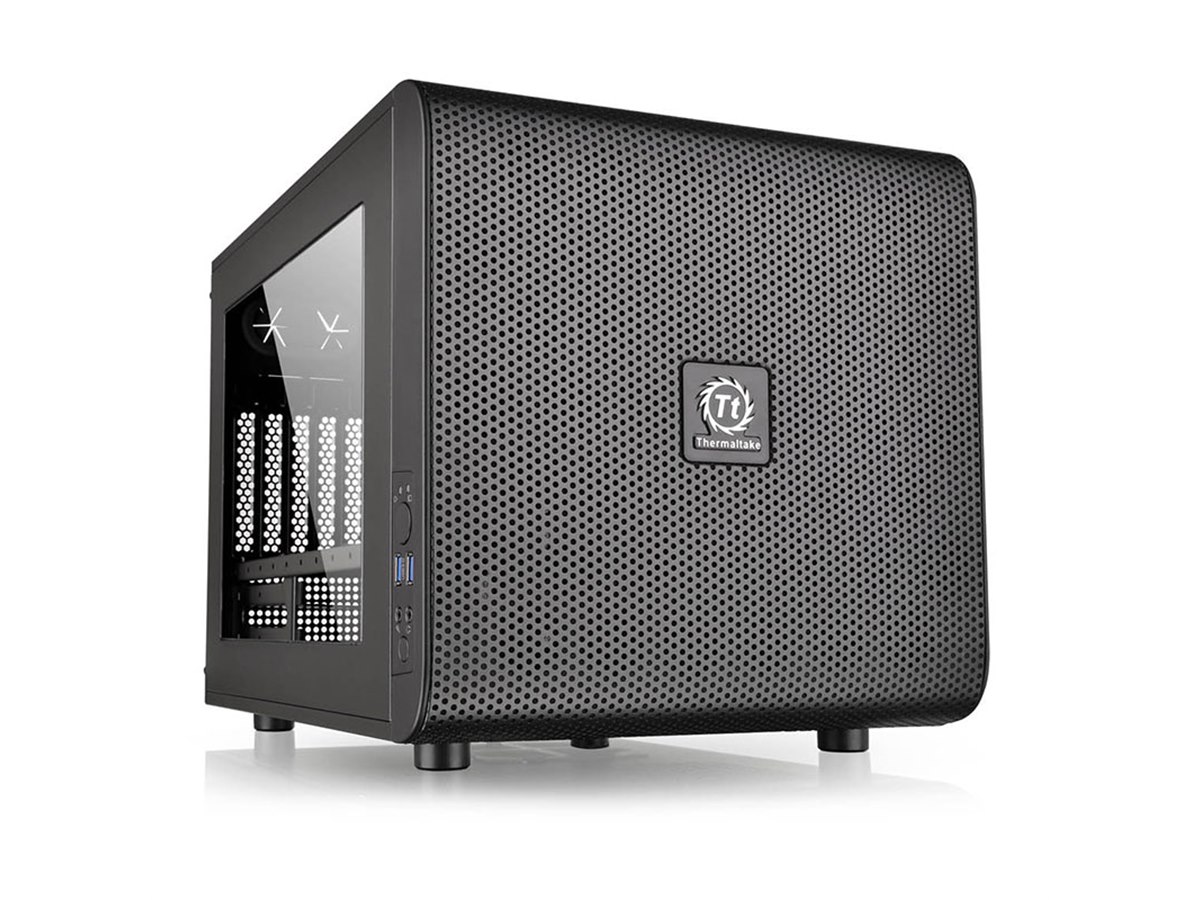 Thermaltake、水冷対応のキューブ型PCケース「Core V21」 - 価格.com