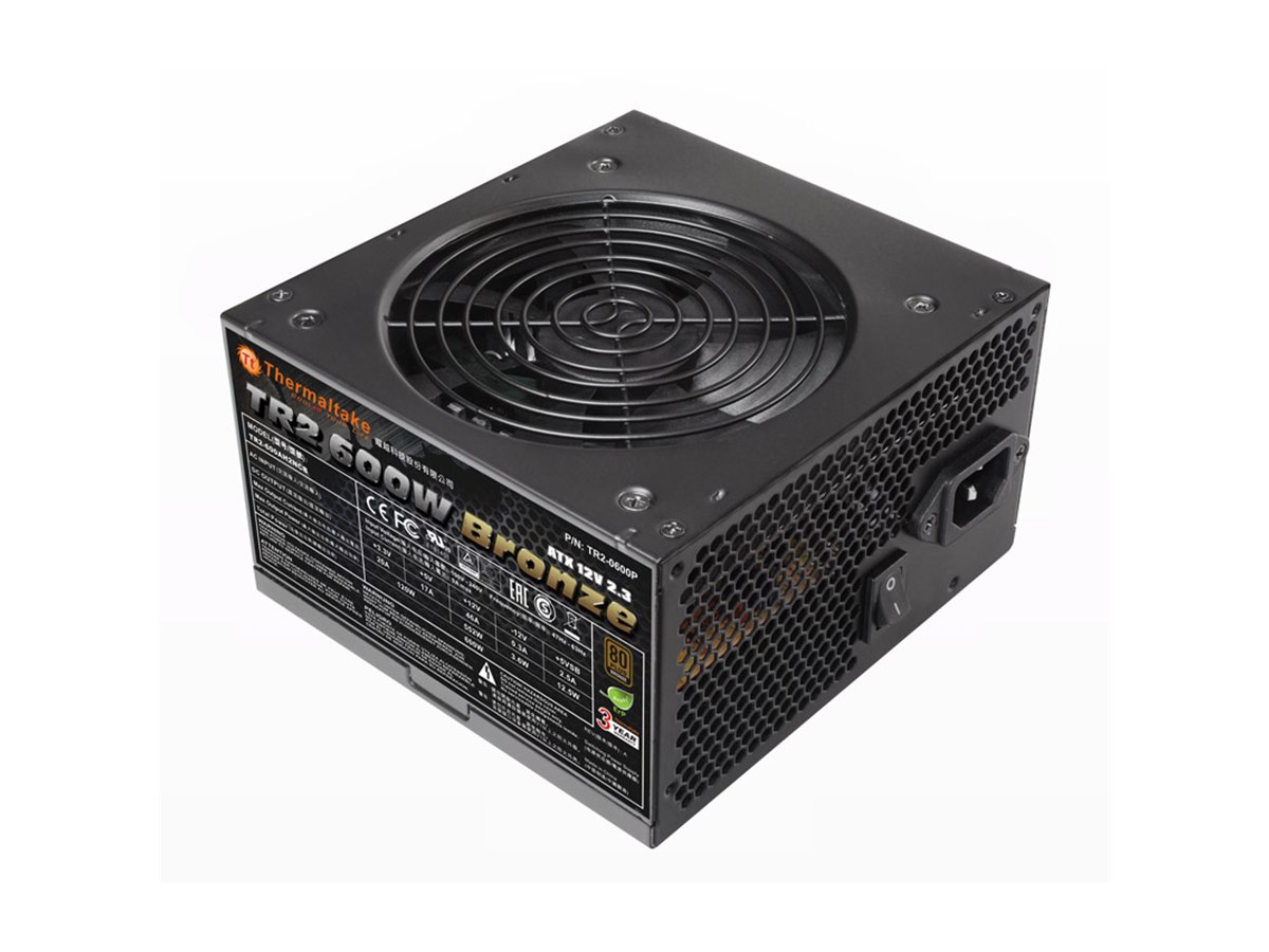 Thermaltake、奥行140mmの「80 PLUS Bronze」取得電源ユニット - 価格.com
