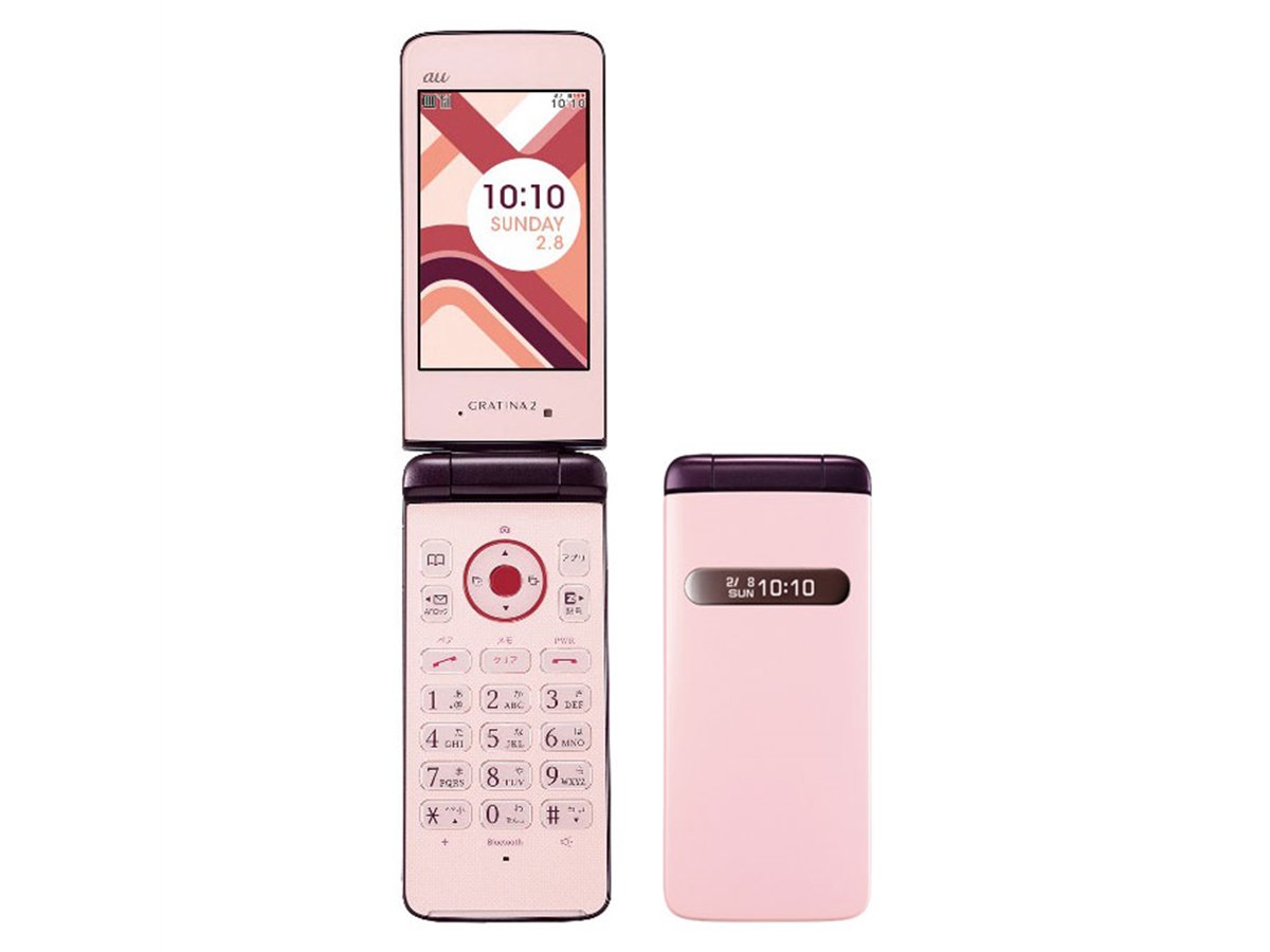 au、ラウンドフォルム採用の「GRATINA2」を2/6発売 - 価格.com
