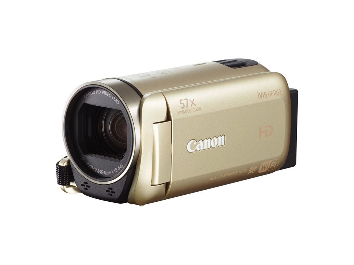 Canon デジタルビデオカメラ iVIS HF R62 光学32倍ズーム ブラウン IVISHFR62BR ☆美品☆キヤノン Canon iVIS HF R62 ☆ Y1039 #2347 ビデオカメラ