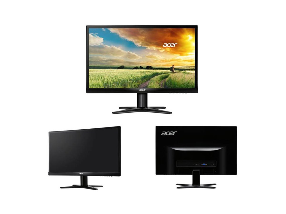 エイサー、「ゼロ・フレーム」デザインを採用した21.5型/23型/27型液晶
